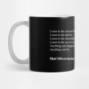 Shel Silverstein Quotes Mug